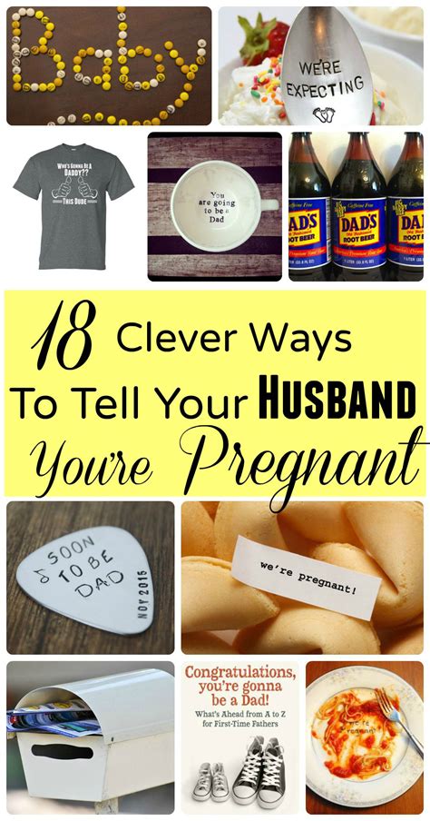 cute ideas to announce pregnancy to husband|how to tell your husband you are pregnant.